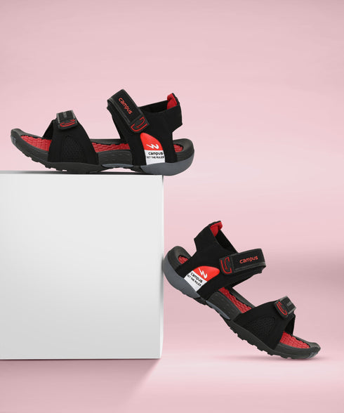 2GC-18 Black Men's Sports Sandals